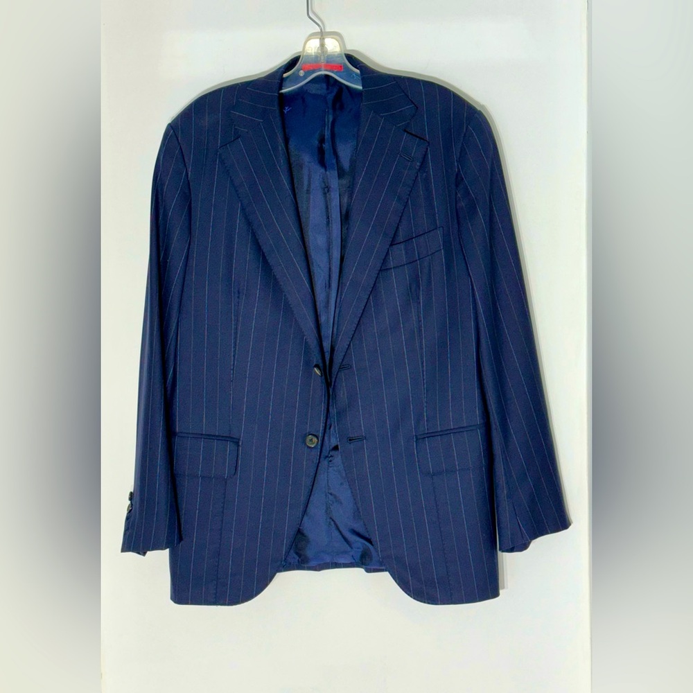 Isaia Aquaspyder pinstripe blazer US 40 IT 50